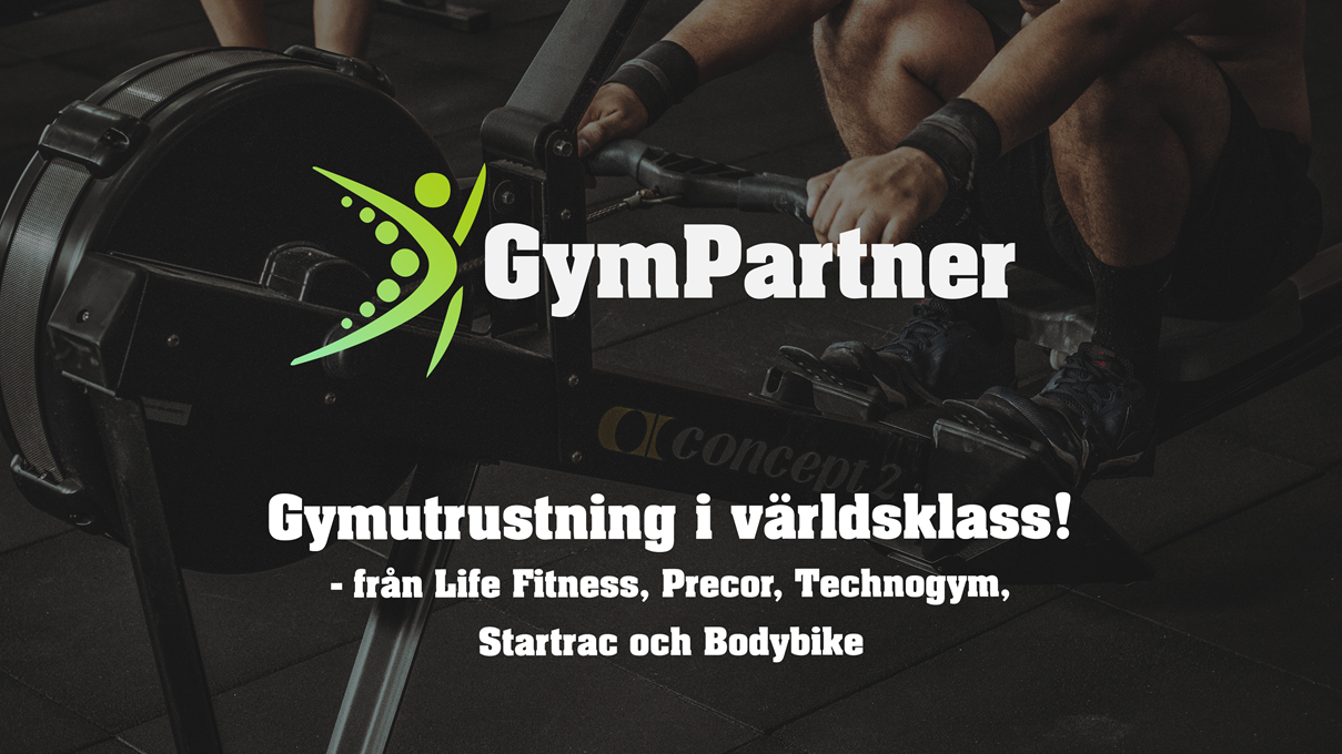 GymPartner Träningsutrustning Mölndal - GymPartners framgång bygger på mångårig erfarenhet i gymbranschen som gör att du tryggt kan investera i den träningsutrustning som vi rekommenderar. Vårt mål är att bli Sveriges mest kompletta helhetsleverantör av Träningsmaskiner, Träningsredskap, Hemmagym  och Vi, vänder oss både till privatpersoner och företag. Köp nya eller begagnade löpband, crosstrainers, roddmaskiner och motionscyklar.   Kolla även våra Färdiga Paket med Gym, BRF & Skivstångs-paket