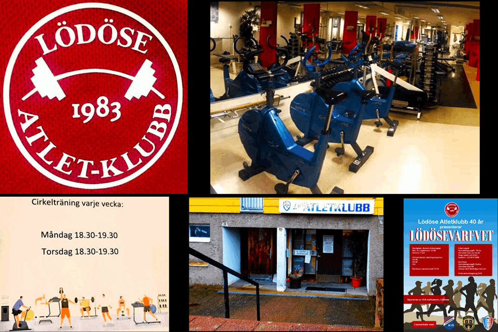 L.A.K - Lödöse Atletklubb i Nygård    1996 flyttade klubben in i helt nyrenoverade lokaler där Lödöse Museum tidigare låg.
