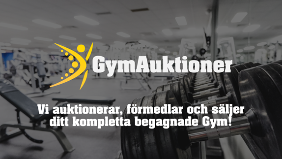 Gymauktioner Sverige är en auktionsfirma som auktionerar, förmedlar och säljer kompletta begagnade Gym, nya & begagnade Löpband, Crosstrainers, Motionscyklar, Spinningcyklar och 100-tals begagnade gymmaskiner. Vi har massor av Träningsmaskiner och Cardiomaskiner från världsledande Technogym, Life Fitness, Precor och GrandMaster Fitness.  - Gymauktioner Sverige är en auktionsfirma som auktionerar, förmedlar och säljer kompletta begagnade Gym, nya & begagnade Löpband, Crosstrainers, Motionscyklar, Spinningcyklar och 100-tals begagnade gymmaskiner. Vi har massor av Träningsmaskiner och Cardiomaskiner från världsledande Technogym, Life Fitness, Precor och GrandMaster Fitness.