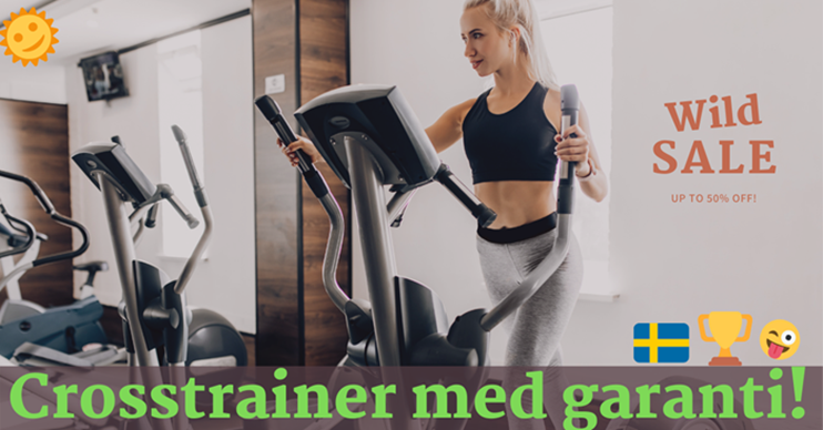 Crosstrainer är en skonsam träningsmaskin där träningen liknar löpning, jogging och promenader.  Med en crosstrainer tränar du under- och överkroppen samtidigt vilket gör en crosstrainer till ett mycket effektivt träningsredskap.  Det kan se lockande ut med låga priser för nya eller fina Crosstrainer på Blocket men om det är en Crosstrainer utan att importören har reservdelar eller servicetekniker i Sverige så kan du stå där med ett “vrak” inom kort.  Välkommen till GymPartner - Stort utbud av Crosstrainer