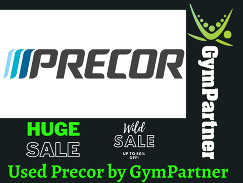 Precor Secondhand by GymPartner som verkligen älskar Precors gym & Cardioutrustning  och som erbjuder ett mycket brett sortiment med begagnad utrustning från Precor, vi har alltid 200-300 maskiner i lager.