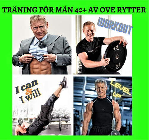 Träning för män 40+ Ove Rytter, Sextiofyraårig fitnessexpert