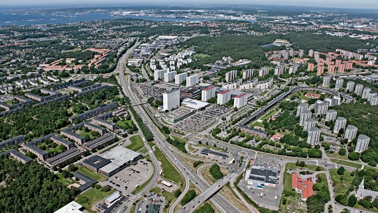 Centrala Tynnered, Frölunda Torg-Tofta, Älvsborg.