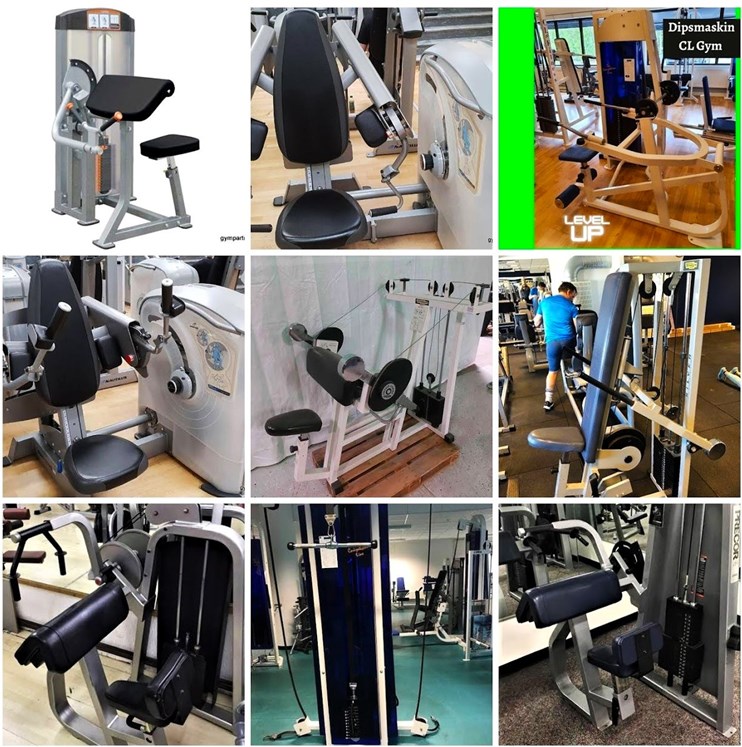 Armmaskiner- Begagnade i hög gymkvalitet - GymPartner Träningsutrustning ​ Vi har flera från världsledande varumärkena Technogym, Life Fitness, Precor, Cybex, GrandMaster & Eleiko